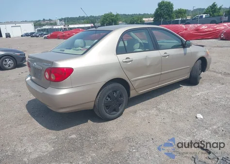 2006 Toyota Corolla Le from USA, damaged, VIN 2T1BR32E76C629942